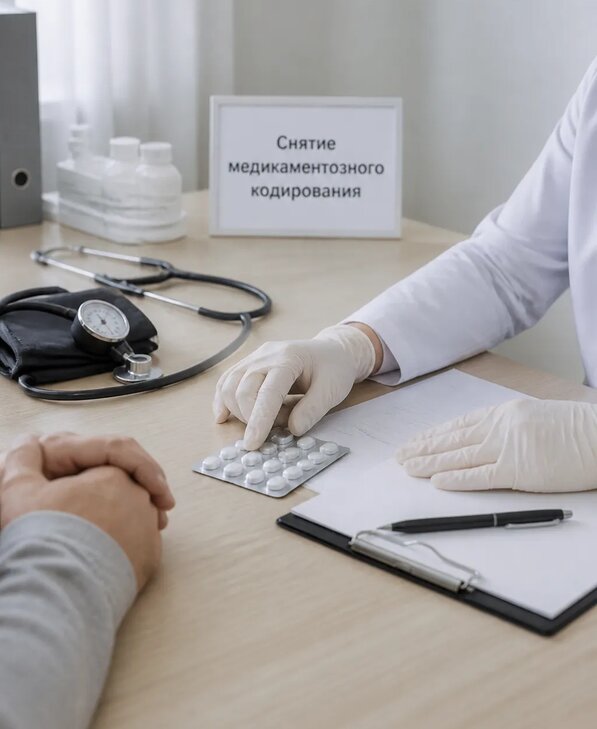 Снятие медикаментозного кодирования в Городце от 5062 р. | Медзона